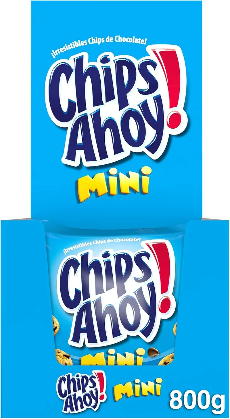 Chips Ahoy! ▫️ Bolachas Chips Ahoy Mini com Pepitas de Chocolate, Embalagem de 20 x 40 g
