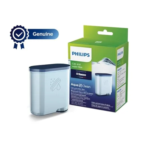 PHILIPS ▫️ Saeco Filtro Aquaclean para máquina de café superautomática, 1 filtro 2