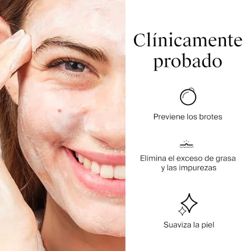 Neutrogena ▫️ Spot Controlling Gel de Limpeza Facial com 2% de Ácido Salicílico (200 ml), sabonete facial para peles com tendência para o acne, gel de limpeza suave para uso diário 3