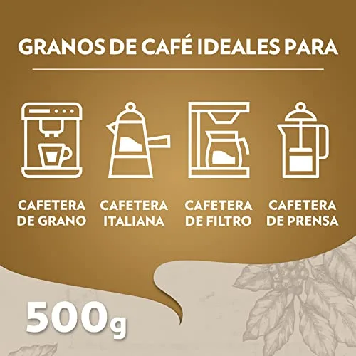 Lavazza ▫️ Qualità Oro, Café em Grão Natural, Ideal para a Máquina de Café Expresso, com Notas Aromáticas de Frutas e Flores, 100% Arábica, Intensidade 5, Torra Média, Embalagem de 500 g 6