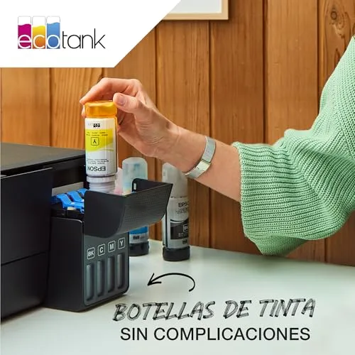 Epson ▫️ EcoTank 106 Frasco de Tinta Original | Magenta | Alto Rendimento – Até 1900 fotografias | Compatível com os modelos ET-7700 / ET-7750 | Qualidade de marca para resultados ótimos 5