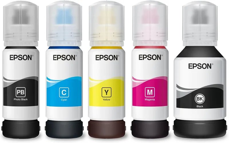 Epson ▫️ EcoTank 106 Frasco de Tinta Original | Magenta | Alto Rendimento – Até 1900 fotografias | Compatível com os modelos ET-7700 / ET-7750 | Qualidade de marca para resultados ótimos