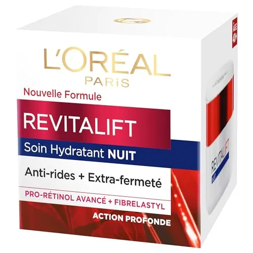 L'Oreal Paris ▫️ L'Oréal Paris - Revitalift - Tratamento Noturno Hidratante - Antirrugas e Extra-Firmeza - Antienvelhecimento - 50 mL 4