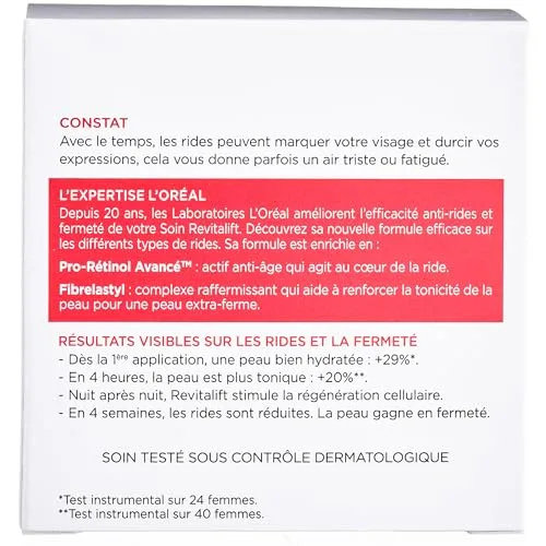 L'Oreal Paris ▫️ L'Oréal Paris - Revitalift - Tratamento Noturno Hidratante - Antirrugas e Extra-Firmeza - Antienvelhecimento - 50 mL 6