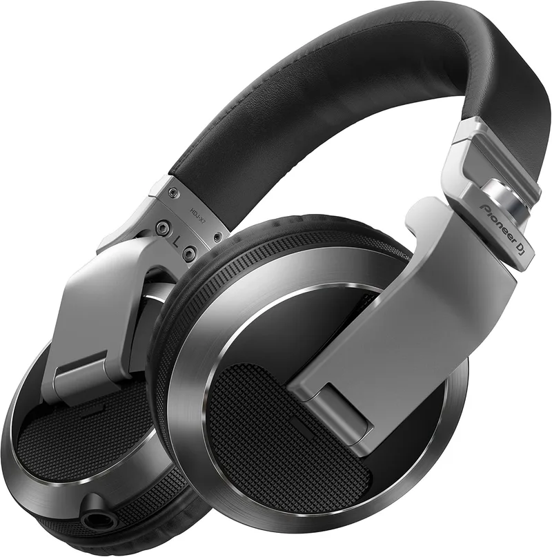 PIONEER ▫️ Auscultadores profissionais HDJ-X7 Silver Circumaural DJ Headphones