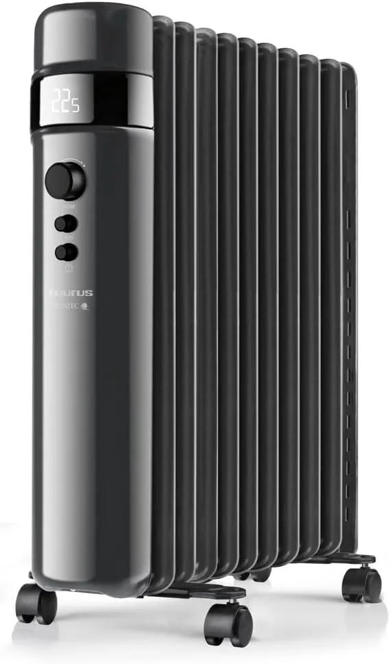 Taurus ▫️ Agadir 2500 Radiador de óleo digital de 2500 W, 11 elementos, ECO