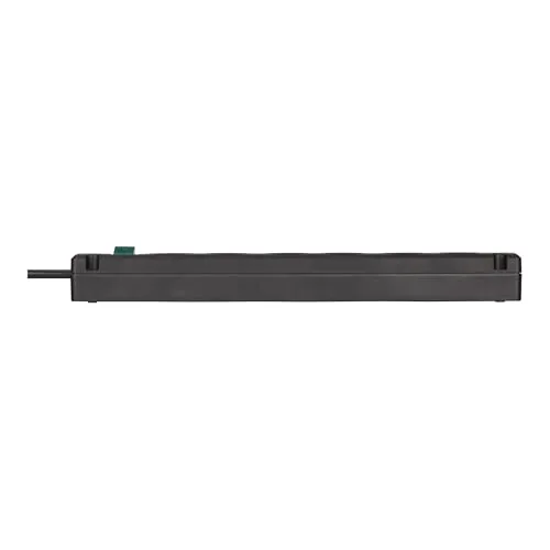 Brennenstuhl ▫️ Bremounta - Extensão com 6 tomadas e interruptor (extensão com tomadas a 90 graus, extensão com opção de montagem e cabo de 3 m) Preto 2
