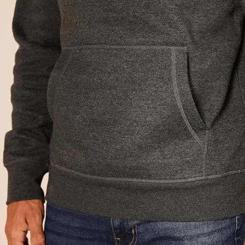 Amazon Essentials ▫️ Camisola com capuz disponível em tamanhos grandes e altos para homem 4