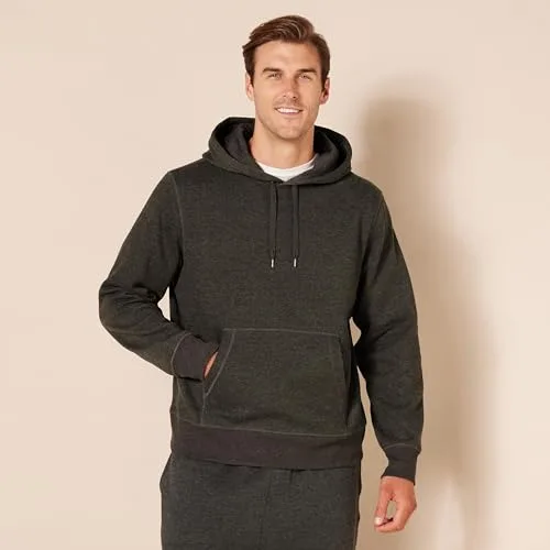Amazon Essentials ▫️ Camisola com capuz disponível em tamanhos grandes e altos para homem 6