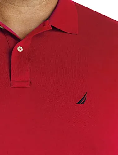Nautica ▫️ Camisa Polo de Algodão Macio, de Manga Curta e Corte Clássico - Camisa Polo para Homem 2