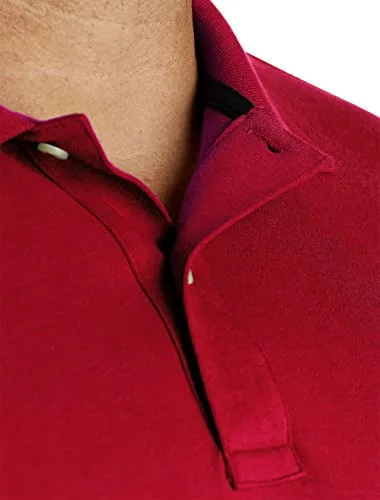 Nautica ▫️ Camisa Polo de Algodão Macio, de Manga Curta e Corte Clássico - Camisa Polo para Homem 4