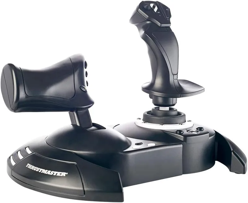 Thrustmaster ▫️ T.Flight Hotas One - Joystick e comando de potência para Xbox Series X|S, Xbox One e PC (licença oficial, acelerador amovível, 14 botões de ação) Preto