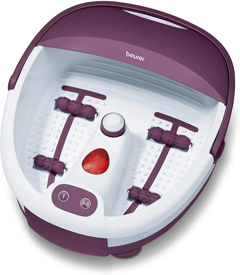 Beurer ▫️ FB 21 - Banho de pés com reflexologia, acessórios de pedicura e luz infravermelha