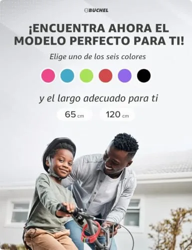 Büchel ▫️ Antirroubo para bicicletas infantis I Colorido e sem chave I Antirroubo para bicicletas com combinação, acessórios para bicicletas infantis, antirroubo para bicicletas infantis 7