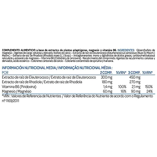 Arkopharma ▫️ Arkorelax Controlo do Stress, 30 comprimidos, magnésio, vitamina B6 3