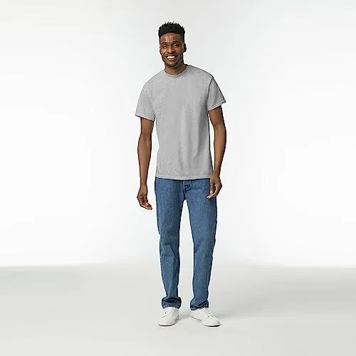 Gildan ▫️ Camisa (Conjunto de 2) para homem 3