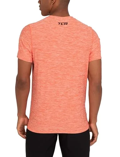 TCA ▫️ Camisola desportiva para homem - Camisola técnica de manga curta para ginásio, corrida, padel e caminhadas - Secagem rápida 3