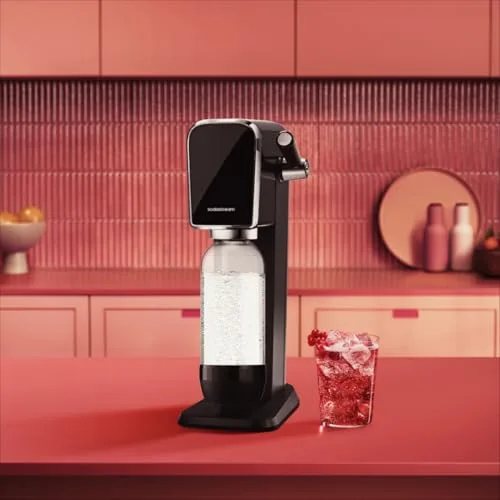 sodastream ▫️ Classic – 2 garrafas de plástico de 1 L para gaseificar água, preto 2