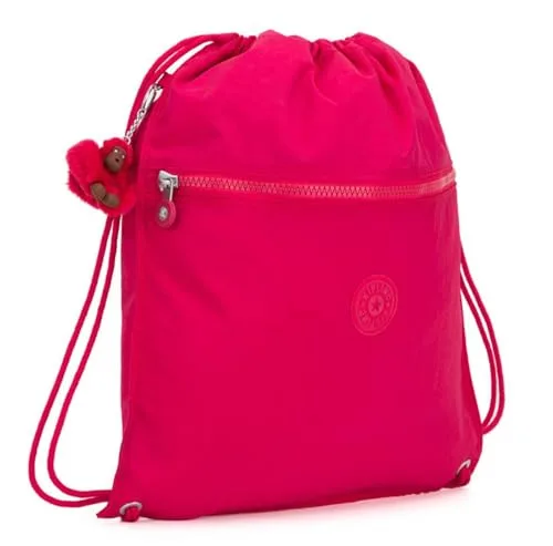 Kipling ▫️ Mochila Supertaboo Média, True Pink (Rosa) 2