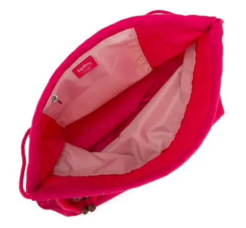 Kipling ▫️ Mochila Supertaboo Média, True Pink (Rosa) 4