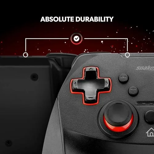 Snakebyte ▫️ Comando sem fios Game Pad S Pro para utilização com a consola Nintendo Switch – Bluetooth 3.0 4