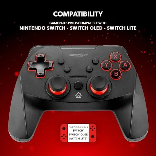 Snakebyte ▫️ Comando sem fios Game Pad S Pro para utilização com a consola Nintendo Switch – Bluetooth 3.0 6