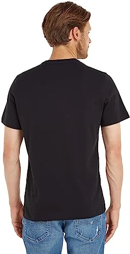 Tommy Jeans ▫️ Camiseta de manga curta para homem, em malha, corte justo 2