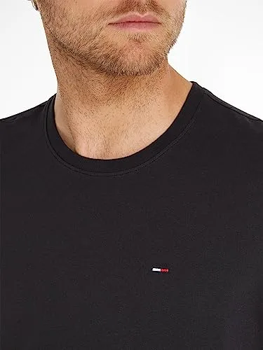 Tommy Jeans ▫️ Camiseta de manga curta para homem, em malha, corte justo 3