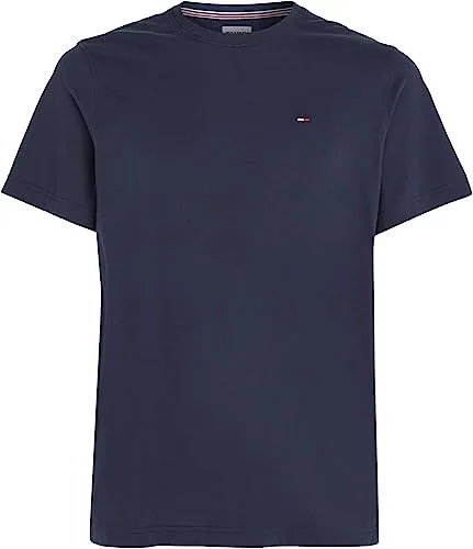 Tommy Jeans ▫️ T-shirt de manga curta para homem, em malha, corte justo 5