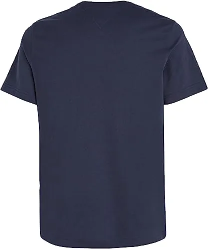 Tommy Jeans ▫️ T-shirt de manga curta para homem, em malha, corte justo 6