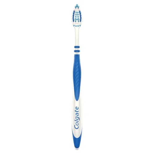 Colgate ▫️ ZigZag, Escova de Dentes de Dureza Média, Limpeza Interdental, Embalagem de 6 2