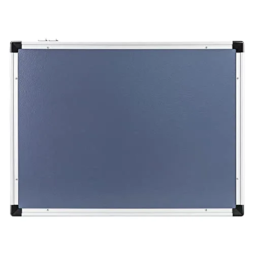 Amazon Basics ▫️ Quadro Branco Magnético com Moldura de Alumínio, Bandeja para Marcadores, 6 Ímanes, 1 Apagador e 2 Marcadores para Utilização no Escritório e em Casa, Montagem na Parede, Apagável a Seco, 60 x 45 cm 5