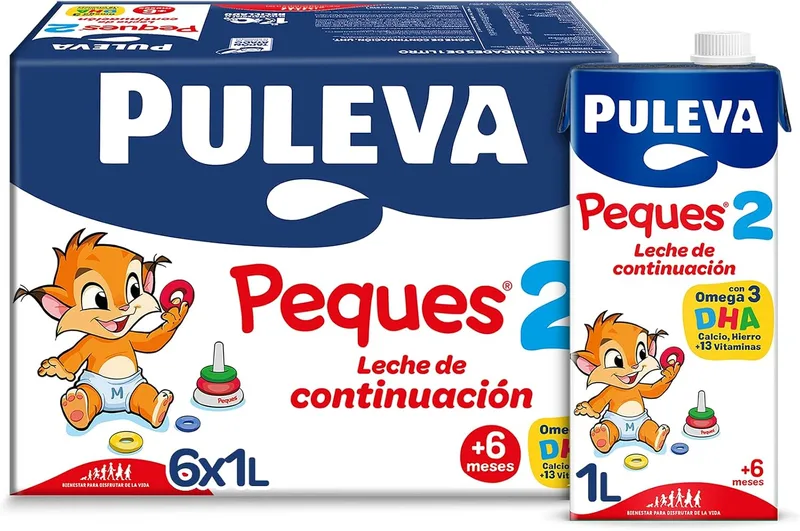 Puleva ▫️ Peques Leite de Transição Tipo 2 - 6 L