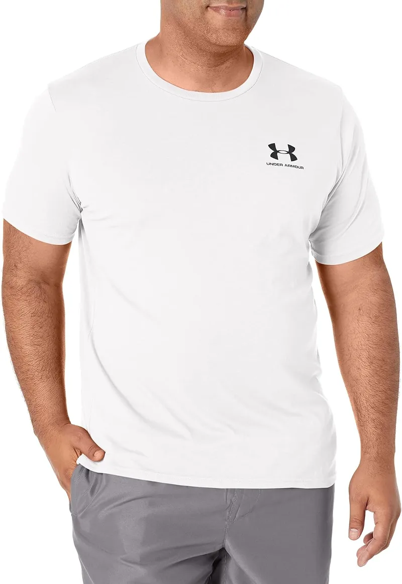 Under Armour ▫️ Camisola de manga curta com decote em V Velocity 2.0 para homem (pacote de 1)