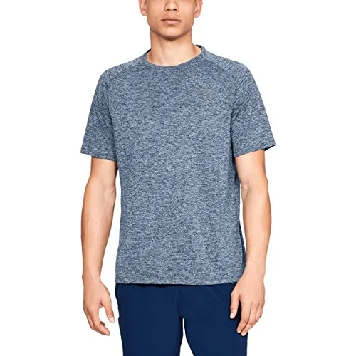 Under Armour ▫️ Tech 20 Tee Novelty - Camisola de manga curta para homem 4