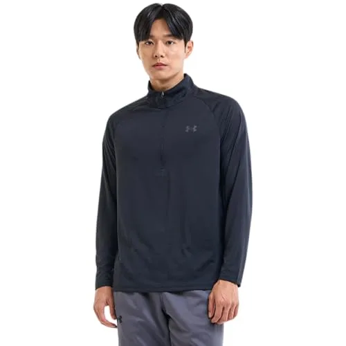 Under Armour ▫️ Tech 2.0 Camisola de manga comprida com fecho de correr de 1/2 para homem 3