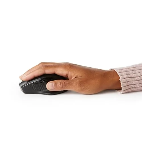 Amazon Basics ▫️ Rato sem fios ergonómico DPI ajustável, preto 3