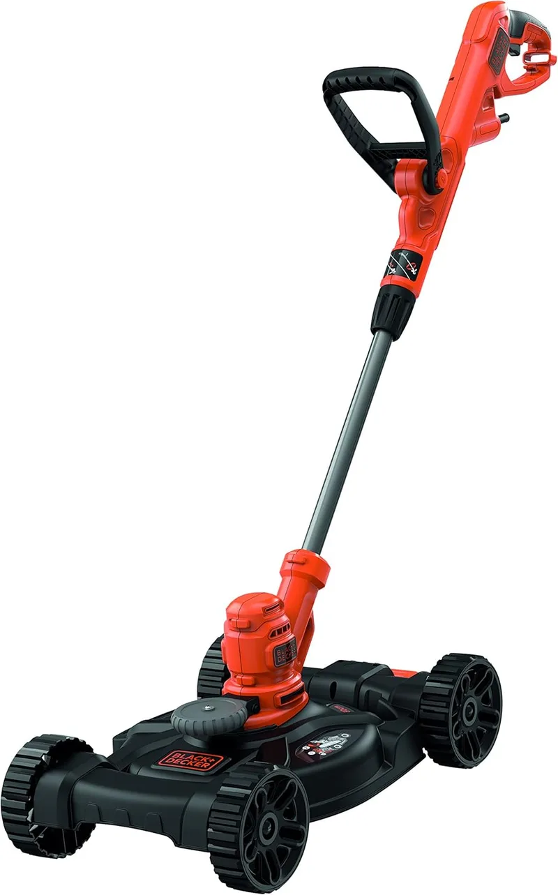 Black+Decker ▫️ Aparador de relva 3 em 1 de 550 W, BESTA530CM-QS