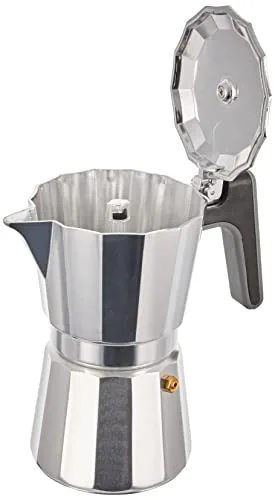 BRA ▫️ Perfecta | Cafeteira italiana para fogão de indução, 6 chávenas 3