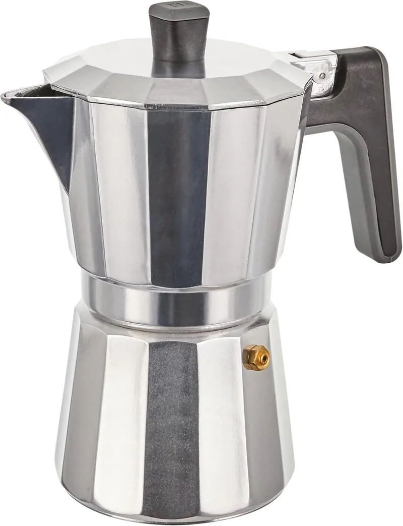 BRA ▫️ Perfecta | Cafeteira italiana para fogão de indução, 6 chávenas