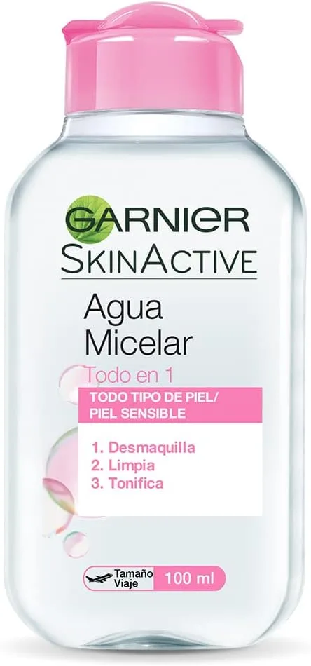 Garnier Skin Active ▫️ Garnier SkinActive Água Micelar Clássica «Tudo em Um» para Pele Normal, 100 ml