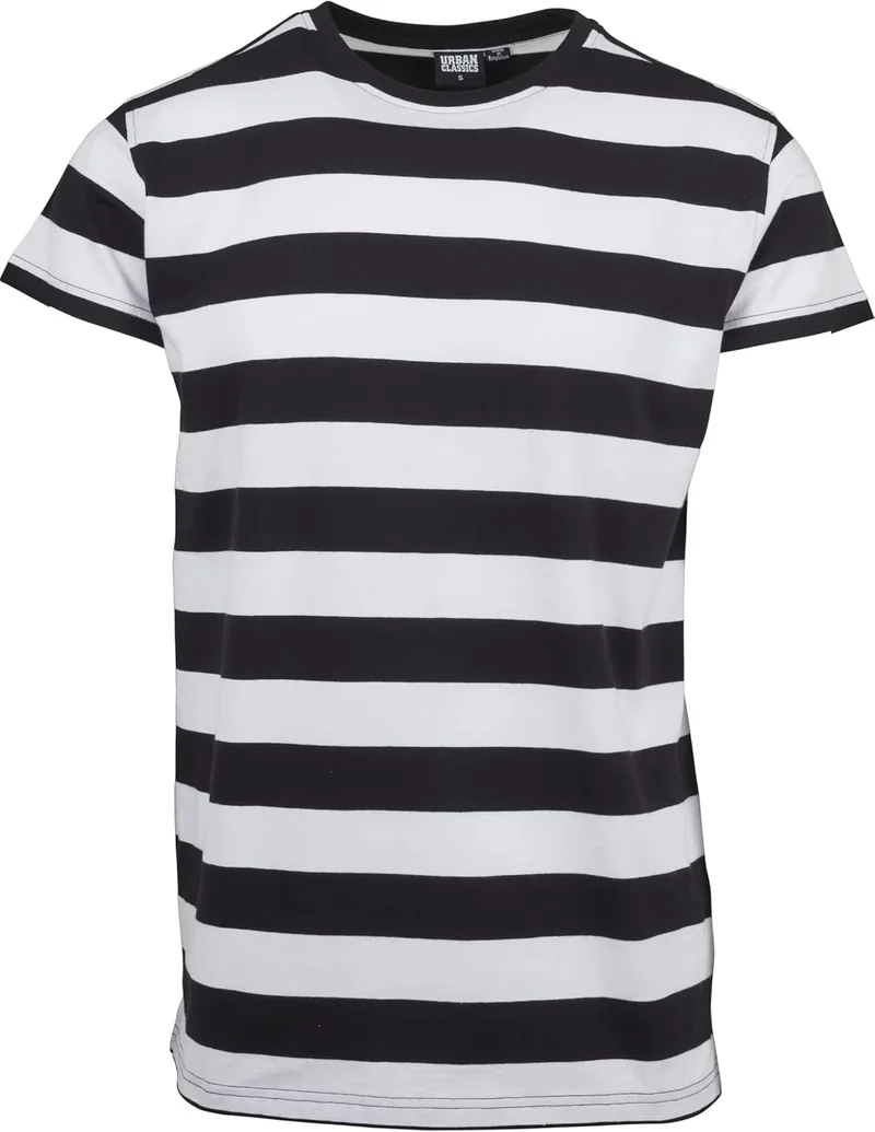 Urban Classics ▫️ Tb2067-block Stripe tee Camiseta de homem