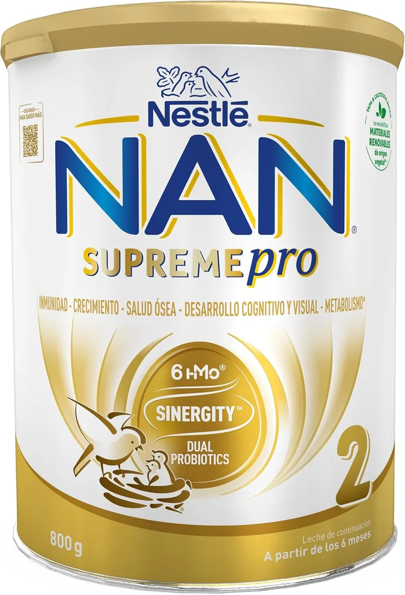 NAN ▫️ Nestlé Supreme Pro 2 Leite de seguimento em pó, 800 g