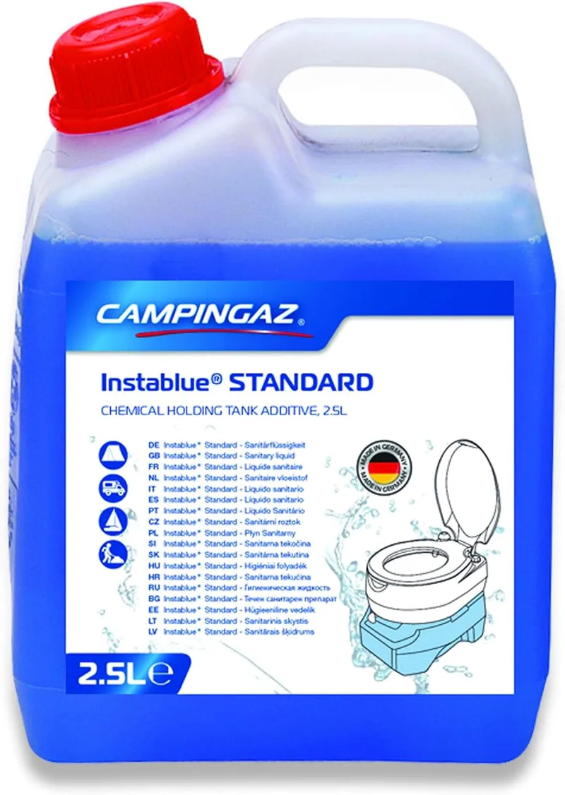 CAMPINGAZ ▫️ Standard Líquido de Limpeza para Sanitas, Unissexo, Azul, 2,5 l