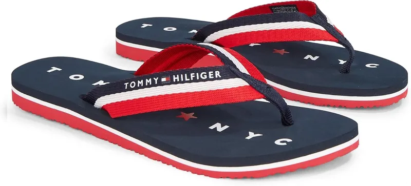 Tommy Hilfiger ▫️ Chinelos de Praia para Mulher Beach Sandal Chinelos de Banho