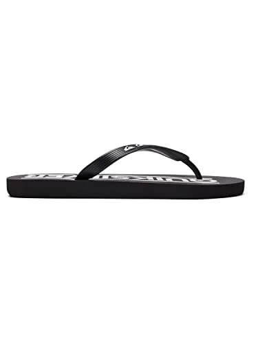 Quiksilver ▫️ Sandálias Boys Java Wordmark Sport, Preto (Preto/Preto/Branco Xkkw), 33 EU 2