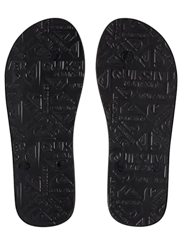 Quiksilver ▫️ Sandálias Boys Java Wordmark Sport, Preto (Preto/Preto/Branco Xkkw), 33 EU 4