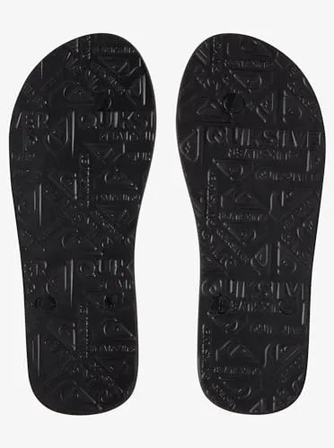 Quiksilver ▫️ Sandálias Boys Java Wordmark Sport, Preto (Preto/Preto/Branco Xkkw), 33 EU 5