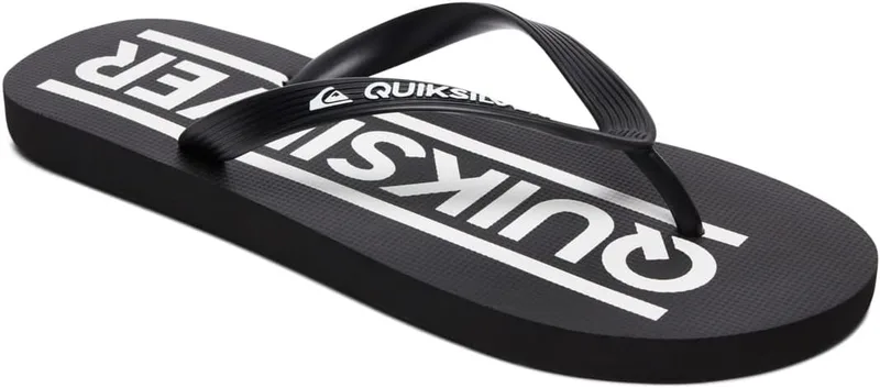 Quiksilver ▫️ Sandálias Boys Java Wordmark Sport, Preto (Preto/Preto/Branco Xkkw), 33 EU