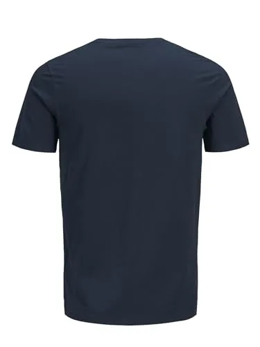 JACK & JONES ▫️ Camisola para homem com logótipo Jjecorp, manga curta, gola redonda, Noos PS, tamanho 3XL 4
